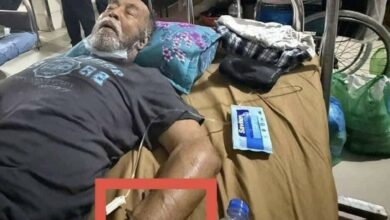 Freedom Fighter's death video goes viral... seen shackled on a hospital bed