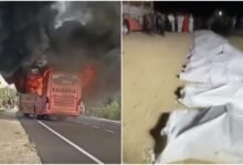 Jaisalmer Bus Tragedy: Diwali celebrations turn into mourning! Bus accident claims 20 lives... Watch the horrifying video here.