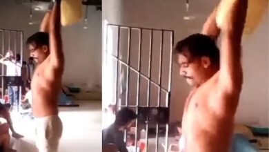 Raipur Central Jail: Gym, selfies, and video calls in the jail...! Questions raised about Raipur jail security... Assistant Jail Superintendent suspended.