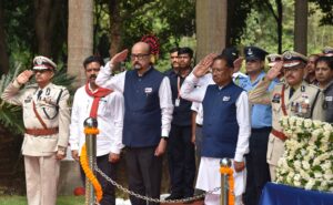 Police Memorial Day: Governor and Chief Minister paid tribute to the martyred soldiers...!