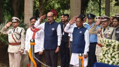 Police Memorial Day: Governor and Chief Minister paid tribute to the martyred soldiers...!