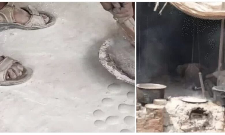 Messing with Faith: Batashas being made near cow dung on the roadside in many areas of Bilaspur...flies gathering
