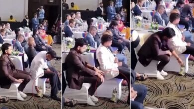 Award Honors: Rohit Sharma won hearts…Shreyas Iyer placed the trophy down, then what the Hit Man did will make you lose your heart…watch the video here