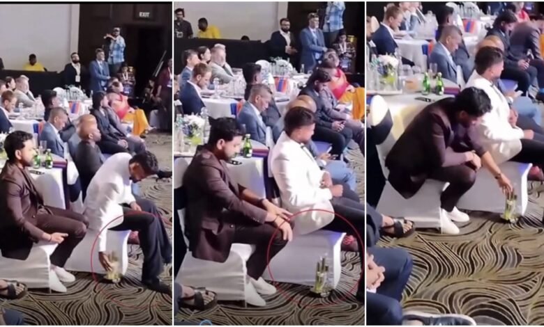 Award Honors: Rohit Sharma won hearts…Shreyas Iyer placed the trophy down, then what the Hit Man did will make you lose your heart…watch the video here