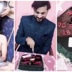Happy Divorce: People were shocked to see the man's post-divorce celebration...! He celebrated in a unique way by bathing in milk...! The cake read, "120 grams of gold and 18 lakh rupees in cash... I'm single now... Watch the video here."