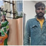 Statue Broken: The broken statue of the goddess will be reinstalled within 24 hours! The accused is in police custody. Video