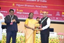 National Conclave 2025: Adi Karmayogi Abhiyan National Conclave 2025, Dr. Lalit Shukla of Ambikapur district received the Outstanding State Master Trainer Award