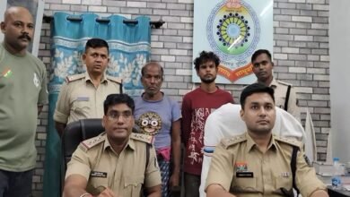 Raigarh NTPC: Compensation money became the cause of death...! Son strangled his father and grandmother to death