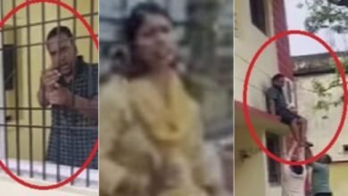 Circle Officer: Wife gets furious after seeing husband sleeping in the room with girlfriend...locks the door from outside...watch the video here