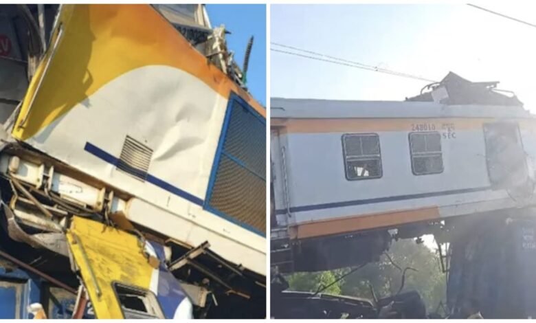 Major Railway Accident: A major train accident in Chhattisgarh...! A passenger train collided with a freight train near Bilaspur... 6 dead, a dozen injured... See the helpline number here.