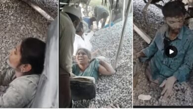 Horrific Road Accident: 20 killed in bus-dumper collision...! Ballast loaded on dumper falls on passengers