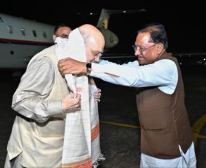 DGP-IG Conference: DGP-IG Conference…! Union Home Minister Amit Shah arrived in Raipur late last night… DG-IG responsible for security… Special arrangements for guests.