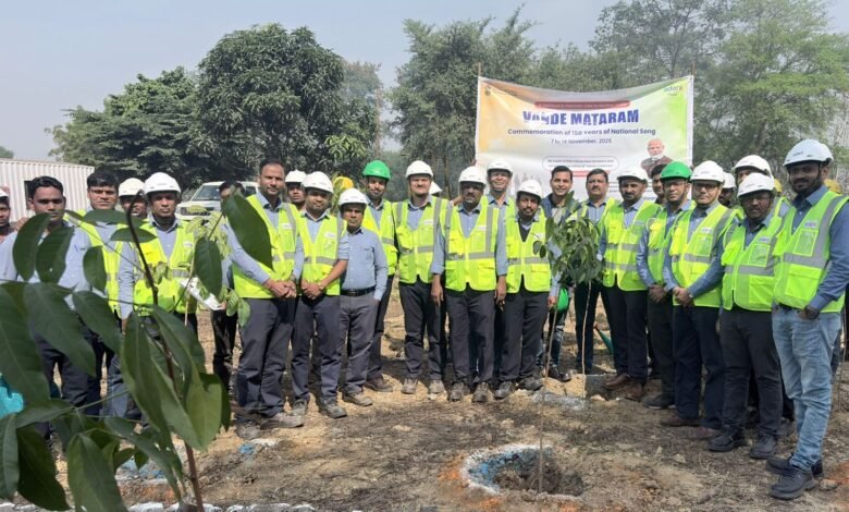 Vande Mataram: KPIL's "Green Campaign" begins to mark the 150th anniversary of Vande Mataram...! Hundreds of trees planted...the campaign is a major step towards environmental protection.