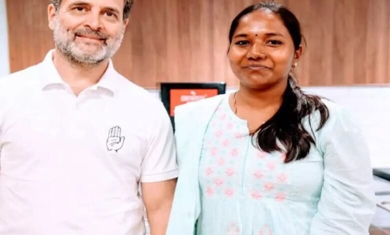 Post in support of Hidma: Action taken in the controversial post about Naxalite Hidma…! Congress leader removed…temporarily suspended from her post