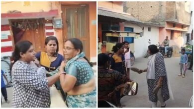 Kali Mata Ward: A woman assaulted a Block Development Officer (BLO) in Raipur over a SIR form... Video goes viral!