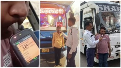 Drunk and Drive: Raipur cracks down on drunk driving! Late night, 1,432 drunk drivers were fined between ₹10,000 and ₹15,000.