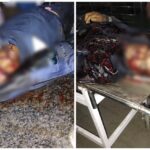 Terrible Road Accident: Two motorcycles collide, two killed after being hit by a truck.