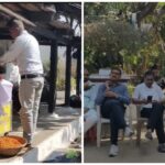 Baghel's Mother Funeral: Amit Baghel arrived at his mother's funeral accompanied by police... Watch the video here