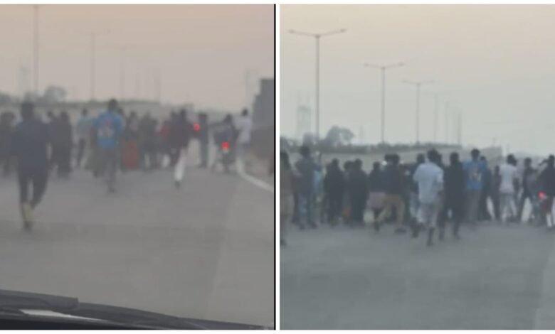 Excise Team Attacked: Big news from Korba...! Excise team attacked... Officers held hostage for two and a half hours... Vehicle vandalized... Watch the video here.