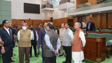 New Assembly: The Deputy Chief Minister inspected the new Assembly building...! Preparations for the winter session are in full swing.