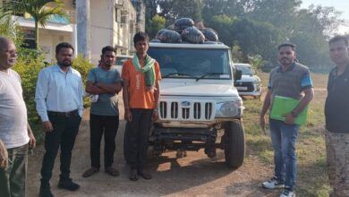 Illegal Paddy Seized: Major action against illegal paddy transportation...! 94 quintals of paddy seized in Kabirdham district