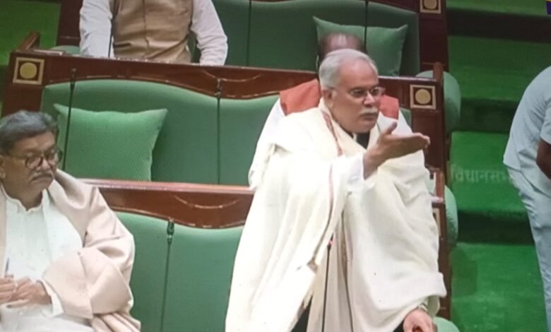 Chhattisgarh Assembly: Bhupesh Baghel launches a major attack in the House...! He cornered the government on deforestation and human-elephant conflict through an adjournment motion.