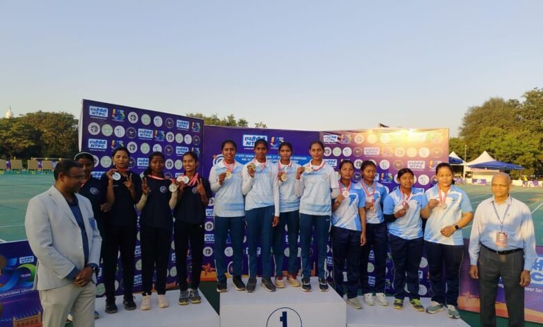 Chhattisgarh shines in the National Archery Championships! Vikas and Chandni win medals in the senior category, earning four medals, including gold and silver.