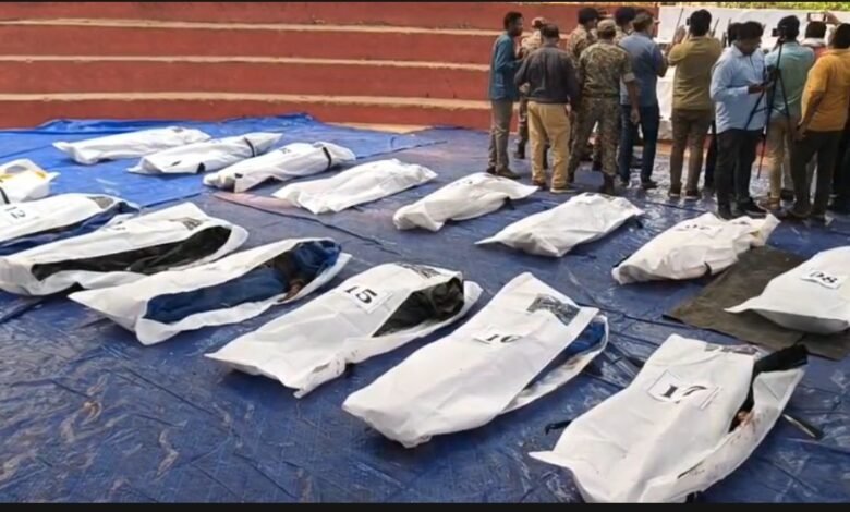 Naxalite Death Update: Maoist encounter in Bijapur...! 12 cadres killed so far...3 DRG soldiers martyred