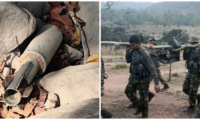 The CRPF destroyed a Maoist hideout and weapons factory in Karregutta.