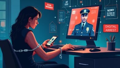 Digital Arrest: Posing as Mumbai Crime Branch officers, fraudsters extorted ₹1.28 crore from a retired doctor...! ₹55 lakh frozen.