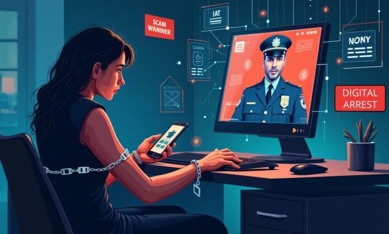 Digital Arrest: Posing as Mumbai Crime Branch officers, fraudsters extorted ₹1.28 crore from a retired doctor...! ₹55 lakh frozen.