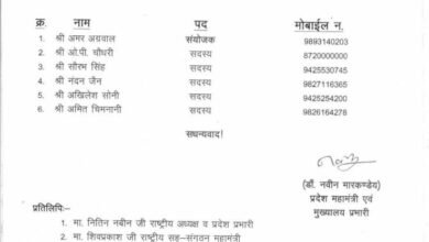 Budget Analysis: Chhattisgarh BJP forms a 6-member committee for the Union Budget; Amar Agrawal given the responsibility of convenor.