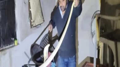 Snake Rescue: A cobra snake entered a residential house in Korba...! The Nova Nature team successfully rescued it.