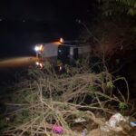 Road Accident: Scorpio car plunges into pond...three friends die...accident occurred at Kosamunda pond while returning after playing cricket.