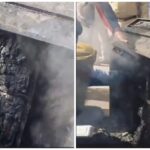 Tatibandh Fire: Elderly man trapped in the flames of a house fire screamed for help... a tragic death... Watch the video here.