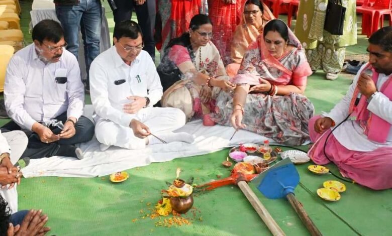 Korba Development: Ravishankar Nagar zone in Korba receives development projects worth Rs. 3.20 crore! Minister Lakhanlal Dewangan performed the groundbreaking ceremony.