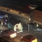 Ambulance Accident: High-speed ambulance involved in an accident...! The patient and his younger brother tragically died on the spot.