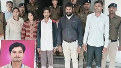 Shocking Crime: Head and torso severed and thrown onto railway tracks...! Four arrested, including the wife. The husband used to harass his wife for unnatural sex.