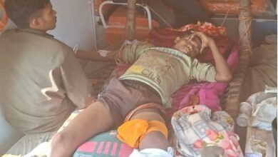 IED Blast: IED blast in Gangalur police station area...! A minor villager injured... A cowardly act by Maoists.