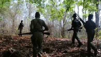 Naxal Encounter: Encounter between security forces and Naxalites in Bijapur...! Naxal commander Udham Singh killed.