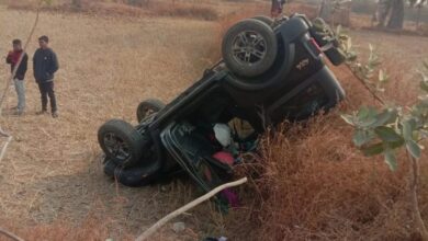 Thar Jeep Accident: Breaking... Two dead and two seriously injured in road accidents in Korba.