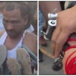 Violence: Revenge for the violence against a female constable in Tamnar...! The main accused's clothes were torn, lipstick was applied to his face, and he was paraded through the streets wearing a garland of slippers... Watch the video here.