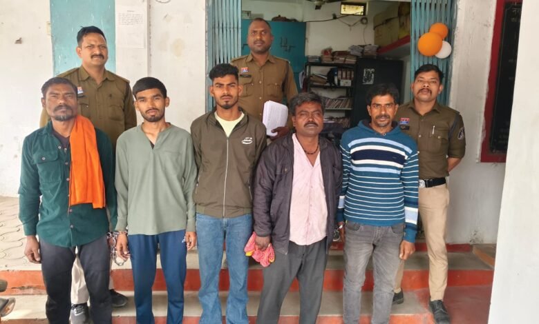 Police Action: Canal bridge railing theft case in Korba...! 5 more accused arrested...15 sent to jail so far.