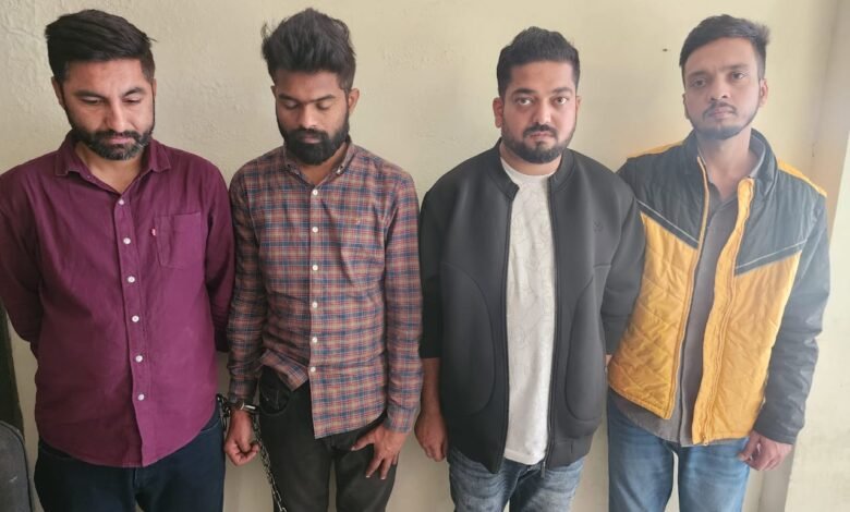 Anti-Crime Action: Online betting racket busted; over 50 lakh cash seized; 4 accused arrested. Watch the video here.