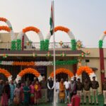 Social Policing: Humanity alive in uniform! A 75-year-old man hoists the flag at a police station... An emotional moment at the police station on Republic Day.