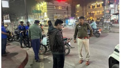 Traffic Violations: Strict action against those violating traffic rules in Korba...! 8 motorcycles seized.