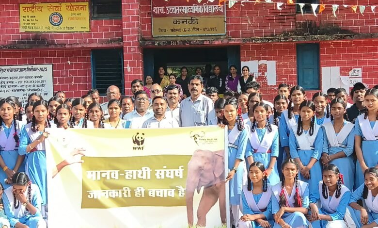 Wildlife Awareness: Awareness program on wildlife conservation at Kanki School...! Children asked questions about myths related to snakes.