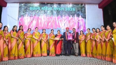 Sankalp Mahila Mandal: The Anand Mela at Hasdeo Thermal Power Plant was a grand success...! A tableau depicting 'Mini Rajasthan' was showcased... and the greetings of "Ram Ram Sa" echoed throughout.