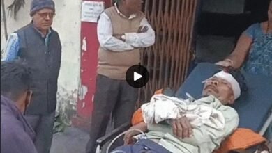 Farmer Suicide: Nanki Ram Kanwar expressed grief over the farmer's suicide attempt in Korba...! Youth Congress staged a protest outside the Collectorate.