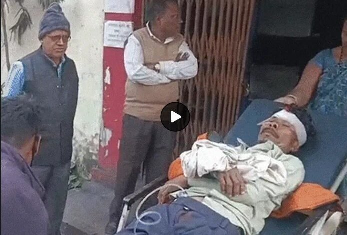 Farmer Suicide: Nanki Ram Kanwar expressed grief over the farmer's suicide attempt in Korba...! Youth Congress staged a protest outside the Collectorate.